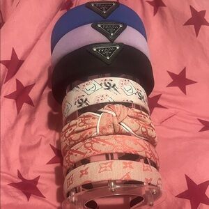 Luxury Headband Collection HOLDERS INCLUDED 7 headbands 6 scuchies